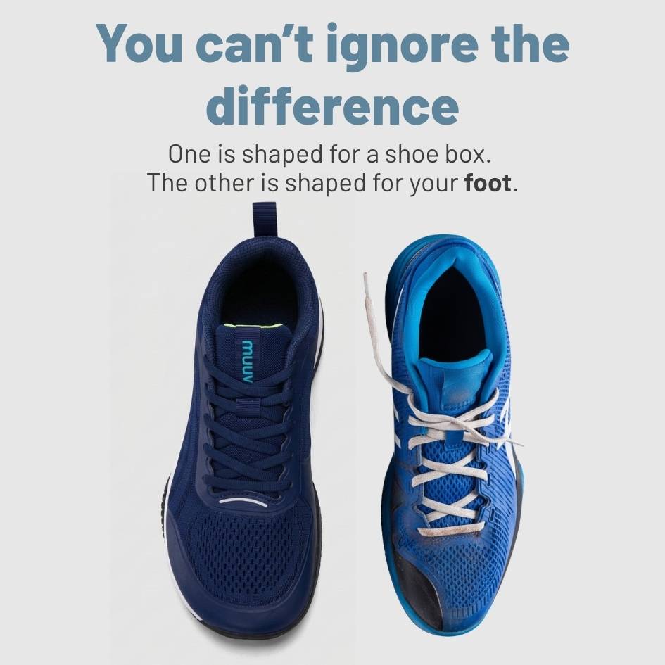 Cuurt Muuv - Wide Toe Box Court Shoes (Unisex)